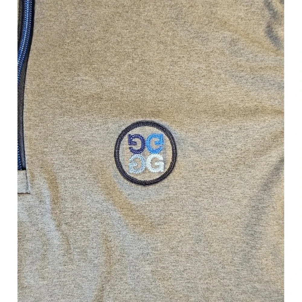 G/FORE 1/4 Zip Sweater‎ Mens Small Gray Long Sleeve Pullover Golf Casual Stretch